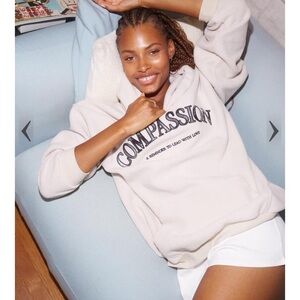 The Mayfair Group Compassion Teddy Hoodie Size XS